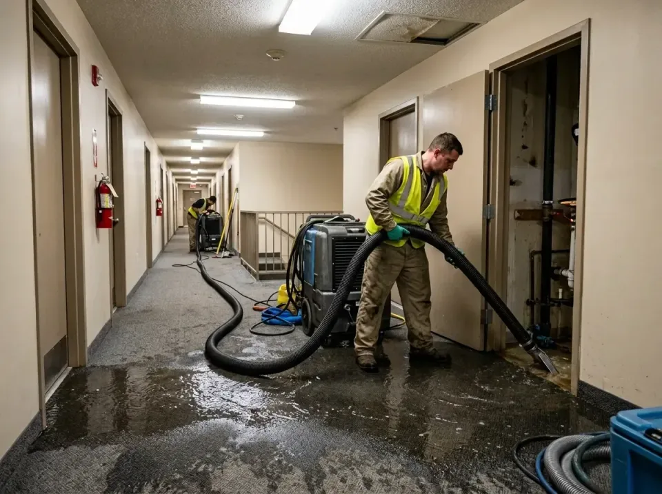 multi-unit-apartment-hallway-f-005 — frequently asked questions, Emergency Burst Pipe Water Extraction & Removal in Raton, NM